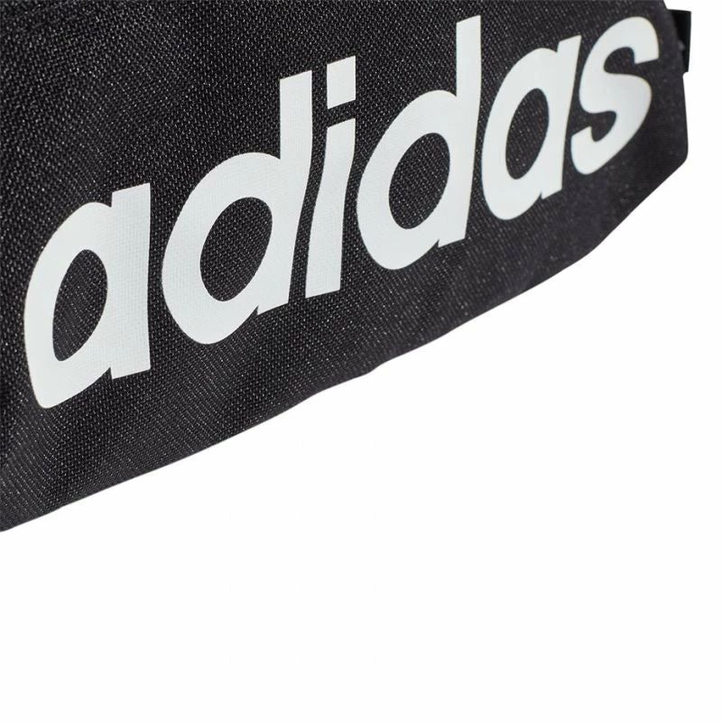 Adidas Unisex Linear Logo Bum Bag - Black Duffle Bags