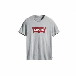 Levi's Mens Graphic Set In Neck Tee - Gray Outdoor Clothing
