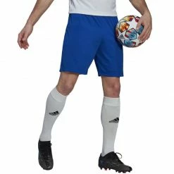 Adidas Mens Entrada 22 Shorts - Blue Outdoor Clothing