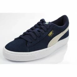 Puma Womens Suede Classic Shoes - Navy Blue