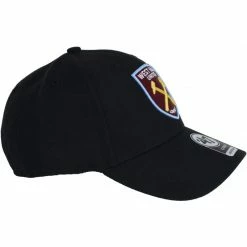 Caps 47 Brand Mens EPL West Ham United FC Cap - Black