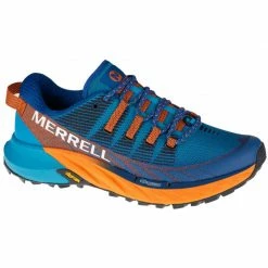 Merrell Mens Agility Peak 4 Trail Shoes - Blue Trainers