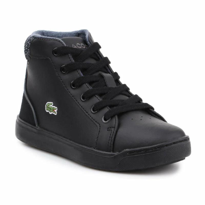 Lacoste Junior Explorateur Lace 317 1 CAC Shoes - Black Footwear