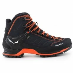 Salewa Mens Mountain Trainer GTX Hiking Shoes - Orange/Black Trainers