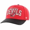 Caps 47 Brand NHL New Jersey Devils MVP Cap - Red