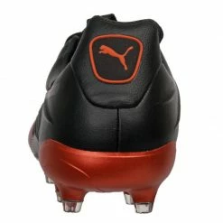 Puma Mens King Platinum 21 FG / AG Football Shoes - Black/Red