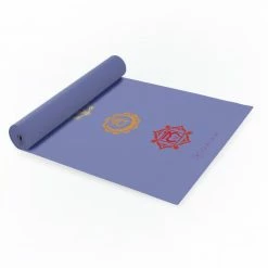 Yoga Mats Gaiam Chakra 4 MM Yoga Mat - Purple