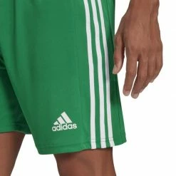 Adidas Mens Squadra 21 Shorts - Green Outdoor Clothing