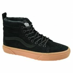 Trainers Vans Mens SK8-Hi Mte Shoes - Black
