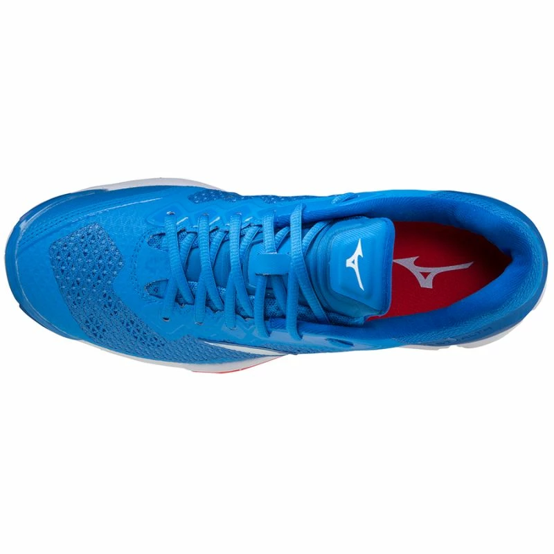 Trainers Mizuno Mens Wave Stealth 5 Indoor Shoes - Blue