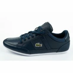 Lacoste Mens Chaymon 0121 Shoes - Navy Blue Trainers
