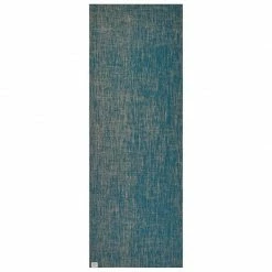 Gaiam Jute 5MM Yoga Mat - Blue Yoga Mats