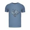 Outdoor Clothing Alpinus Mens Skilbrum T-shirt - Blue