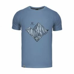 Outdoor Clothing Alpinus Mens Skilbrum T-shirt - Blue