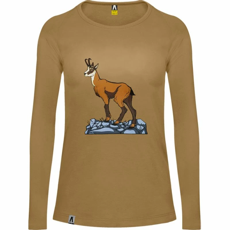 Alpinus Womens Varena T-shirt - Brown