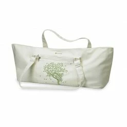 Yoga Style Tree Of Life Yoga Bag - White Yoga Accessories