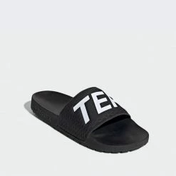 Climawarm Adidas Terrex Mens Adilette Slippers - Black