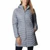 Columbia Womens Powder Lite Mid Jacket - Gray Outdoor Clothing