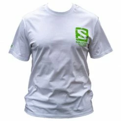 Outdoor Clothing Salomon Mens Printed T-Shirt - White