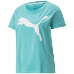 Puma Womens RTG Logo T-Shirt - Blue