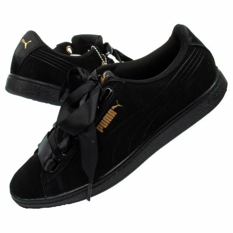 Footwear Puma Womens Vikky Ribbon SW Shoes - Black