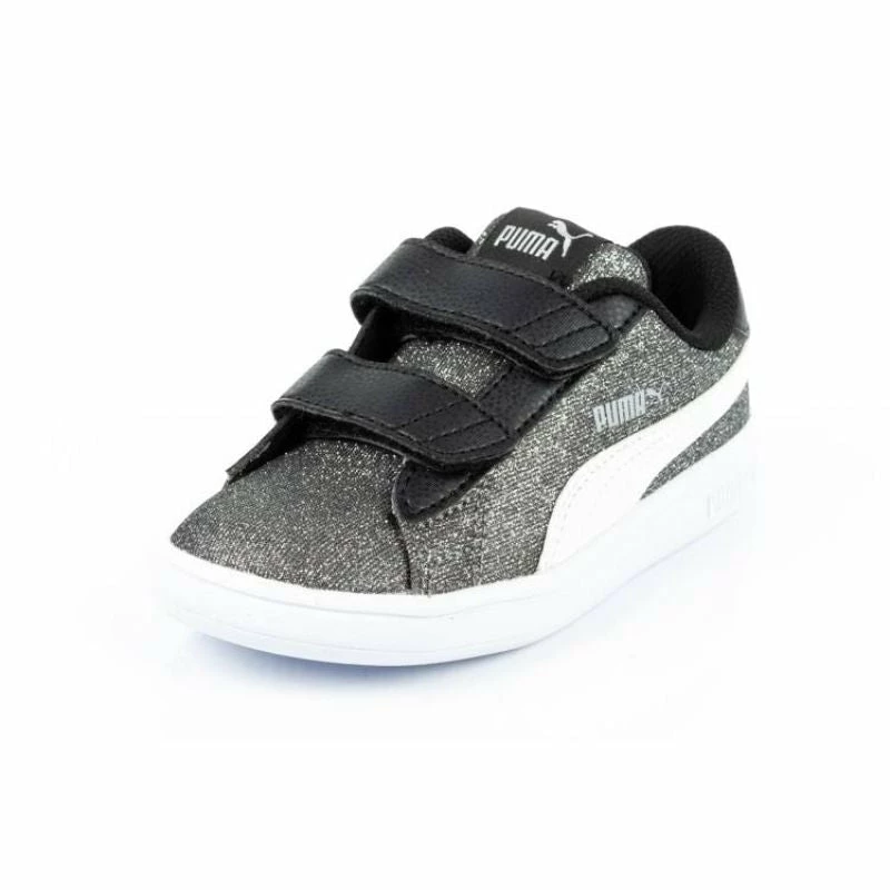 Footwear Puma Junior Smash V2 Glitz Glam Shoes - Black