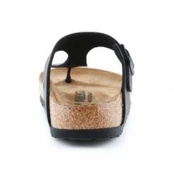 Birkenstock Womens Gizeh Flip-Flops - Black Slides