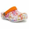 Crocs Junior Classic Tie Dye Graphic Kids Clog - Colorful