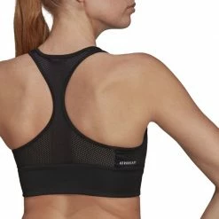 Adidas Womens Training Aeroready Designed 2 Bra - Black Outdoor Clothing