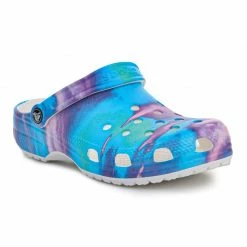Crocs Womens Classic Out Of This World II Clog - Blue Slides