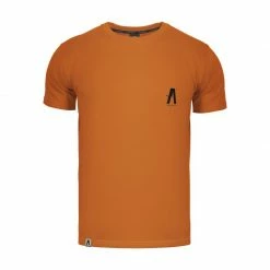 Alpinus Mens The Nose T-shirt - Orange Outdoor Clothing