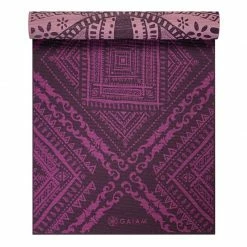 Gaiam Icy Frost Double-sided Yoga Mat 4 Mm - Pink/Purple Yoga Mats