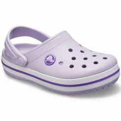Crocs Womens Crocband Shoes - Purple Slides