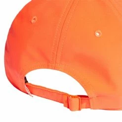 Adidas Mens Baseball Lightweight Embroidered Cap - Orange