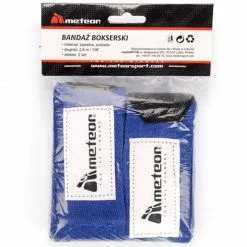 Meteor Boxing Bandage 2.8 M 2 Pcs - Blue Gloves